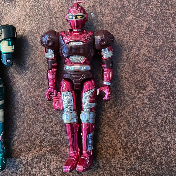 1996 Bandai Metallic Power Rangers Action Figures Lot of 4 - Picture 5 of 7